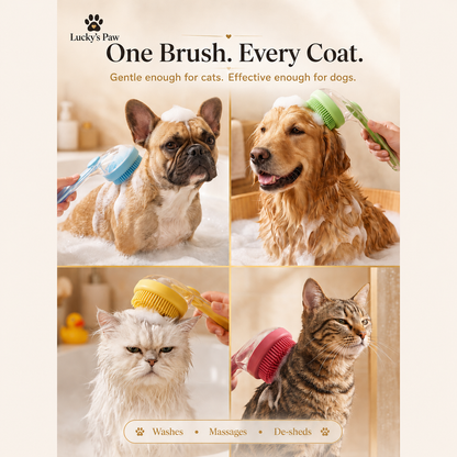 Lucky's Paw™ Bath Brush