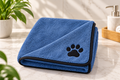 Coral Fleece Bathing Towel For Pet Cleaning